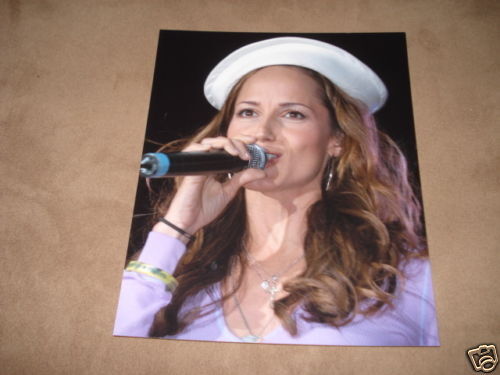 Cheley Wright Sexy Live Promo 8x10 Color Music Photo Poster painting