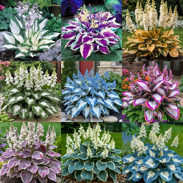 🌿The Resilient Beauty: Shade-Tolerant and Cold-Hardy Hosta Flowers Seeds