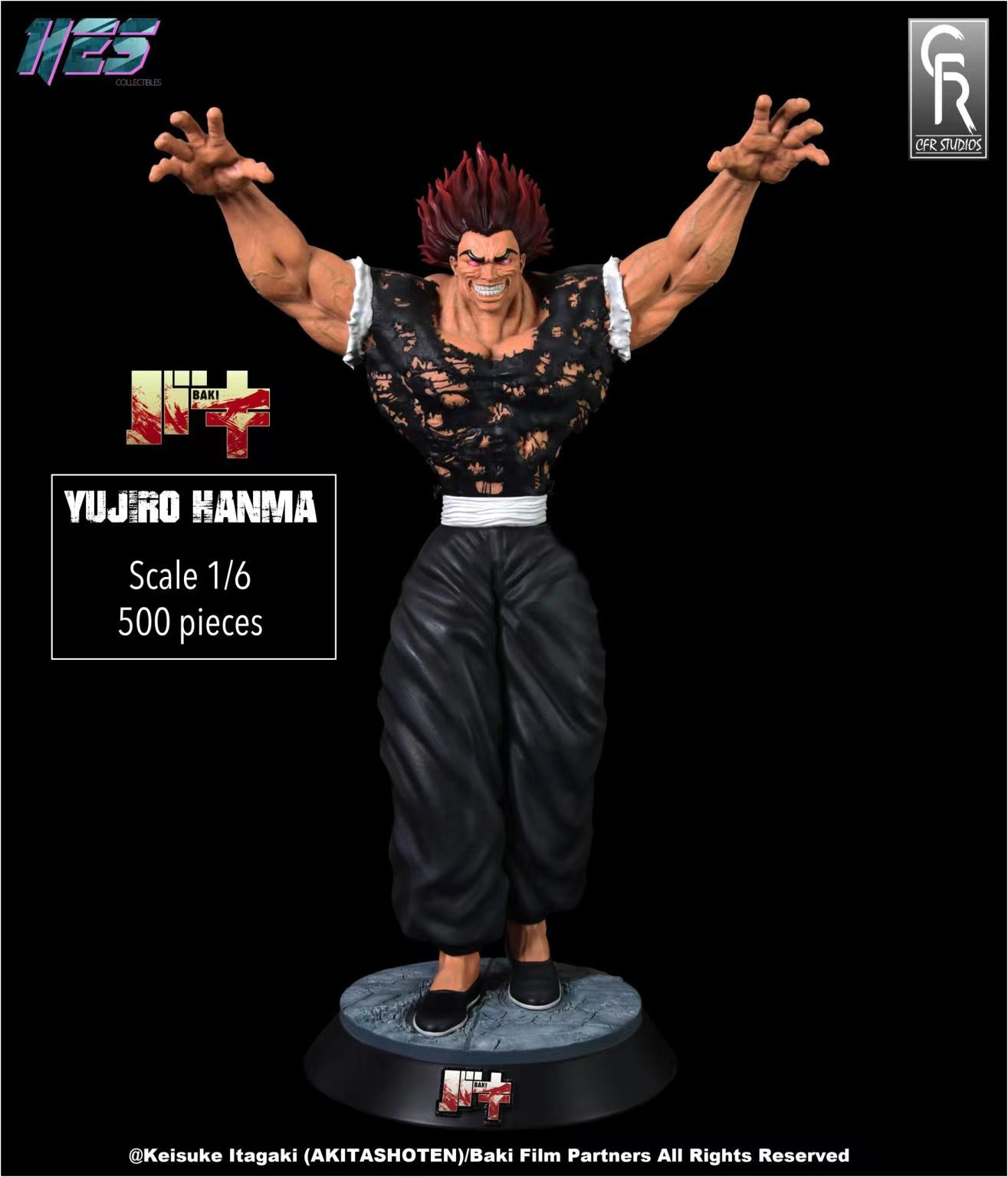 baki hanma statue