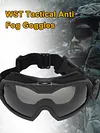Anti-Fog Goggles Scratch-resistant Motorcycle Goggles Eye Protection for Hunting