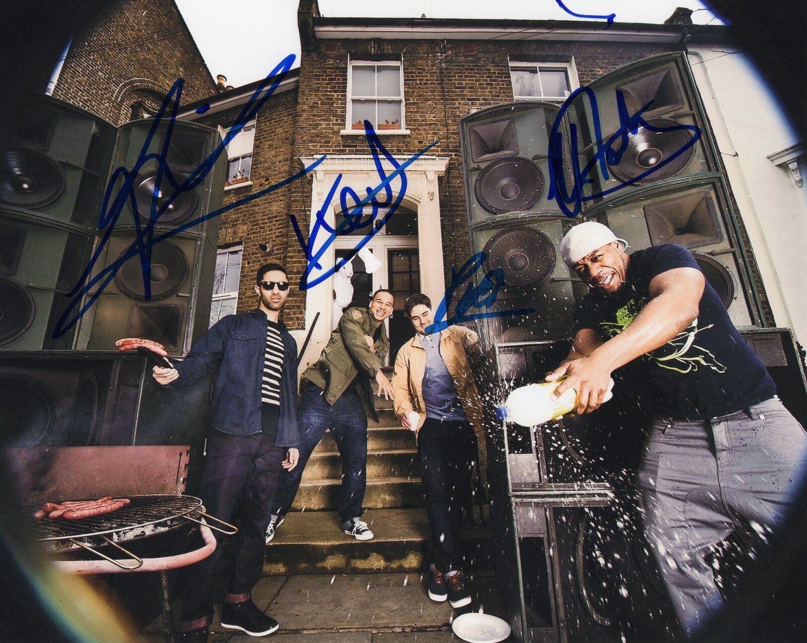 Rudimental Group Feel the Love Signed 8x10 Photo Poster painting w/COA