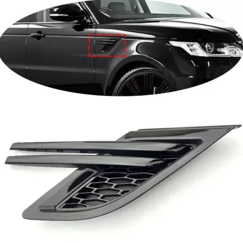 Dronehint Front Fender Cover Grille l For LR Range Rover Sport 2014-2017,Right,All Black (For: Land Rover) Parts