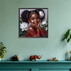 >SALE<5D DIY Full Round Drill Diamond Painting Girl Kit Home Decor Art Craft 30x30cm