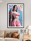 Yoga Boa Hancock Decorative Painting - ONE PIECE - BLK Studio