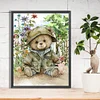 Diamond Painting -DIY Round Drill Cartoon Bear