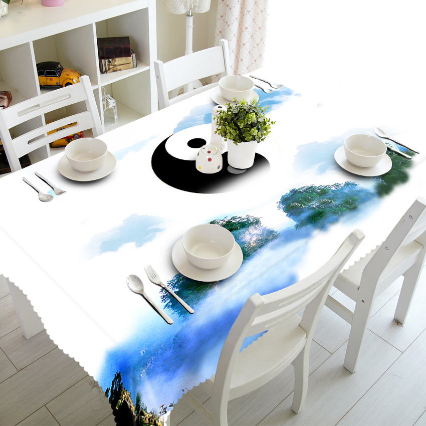 

Bamboo - 3D Tablecloth, 140*180cm, 501 Original