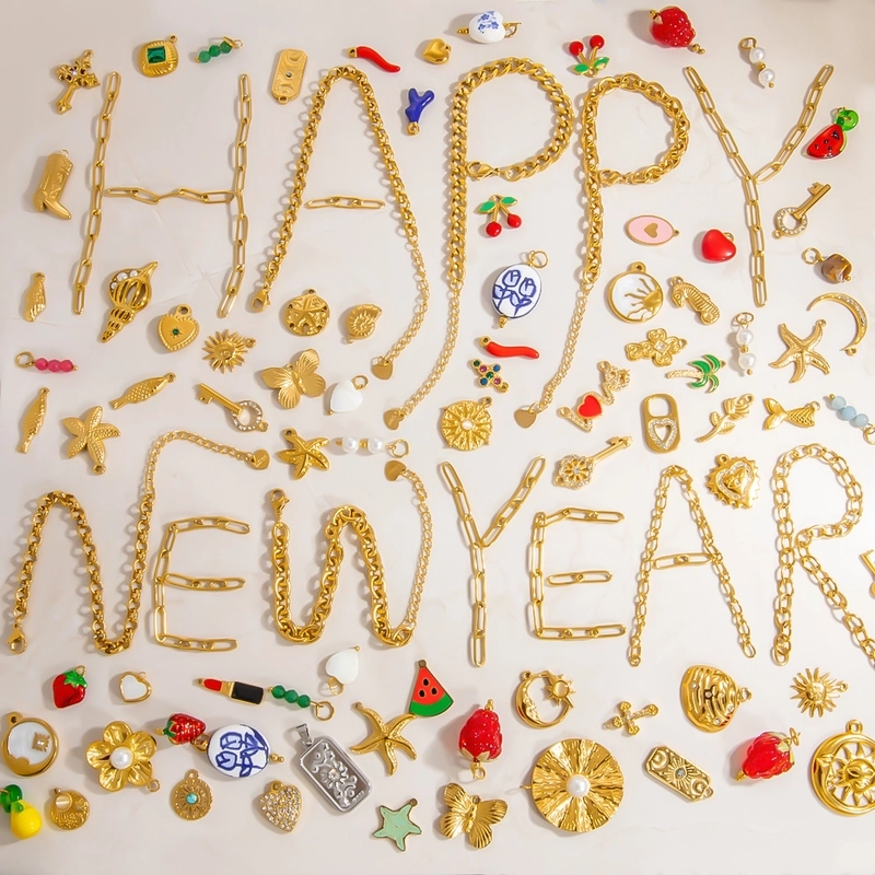 1 Piece 2 PCS/Package 3 PCS/Package 14.24*15.67mm 304 Stainless Steel Heart Shape Bow Knot Pendant Chain Jewelry Accessories