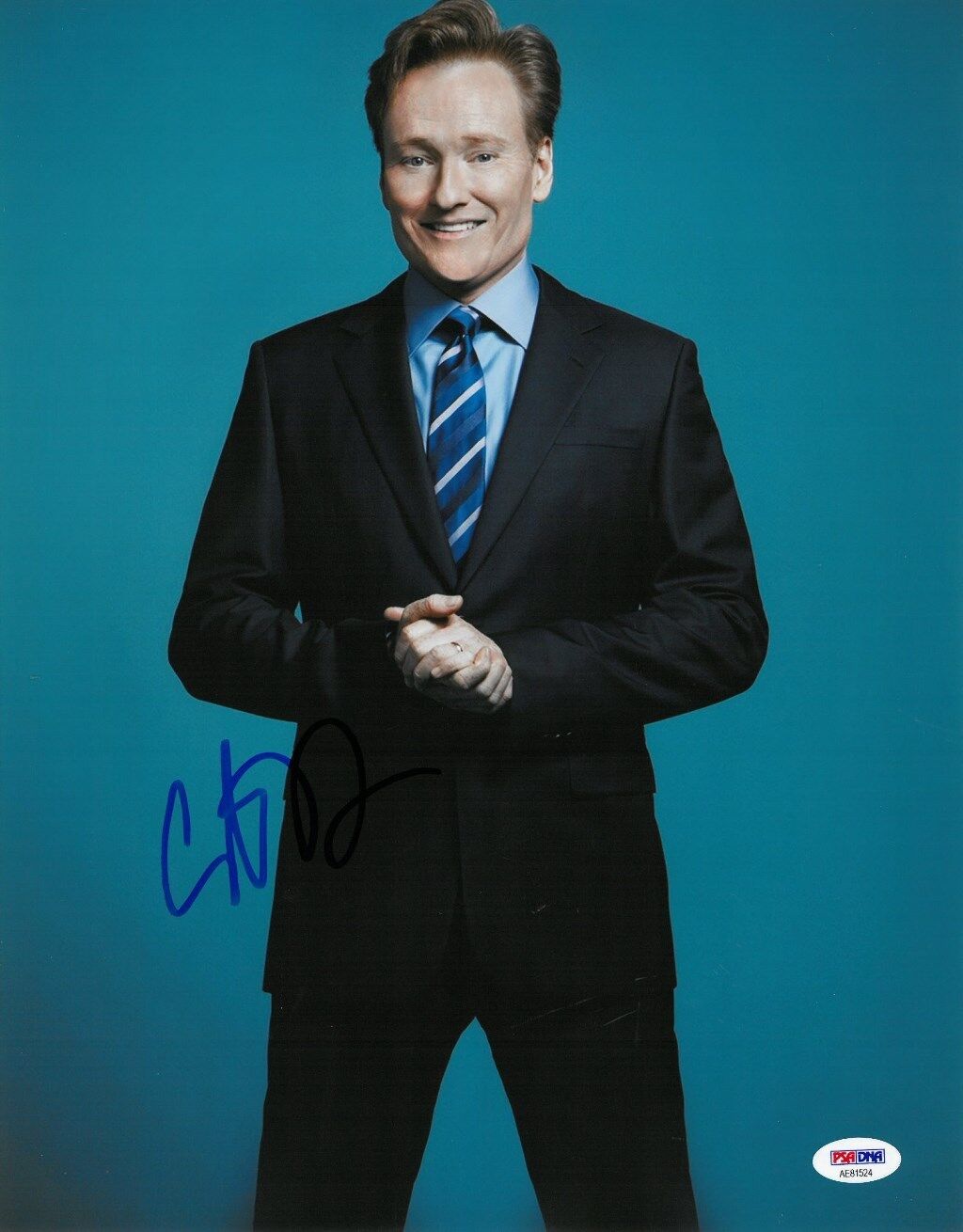 Conan O'Brien Signed Authentic Autographed 11x14 Photo Poster painting PSA/DNA #AE81524