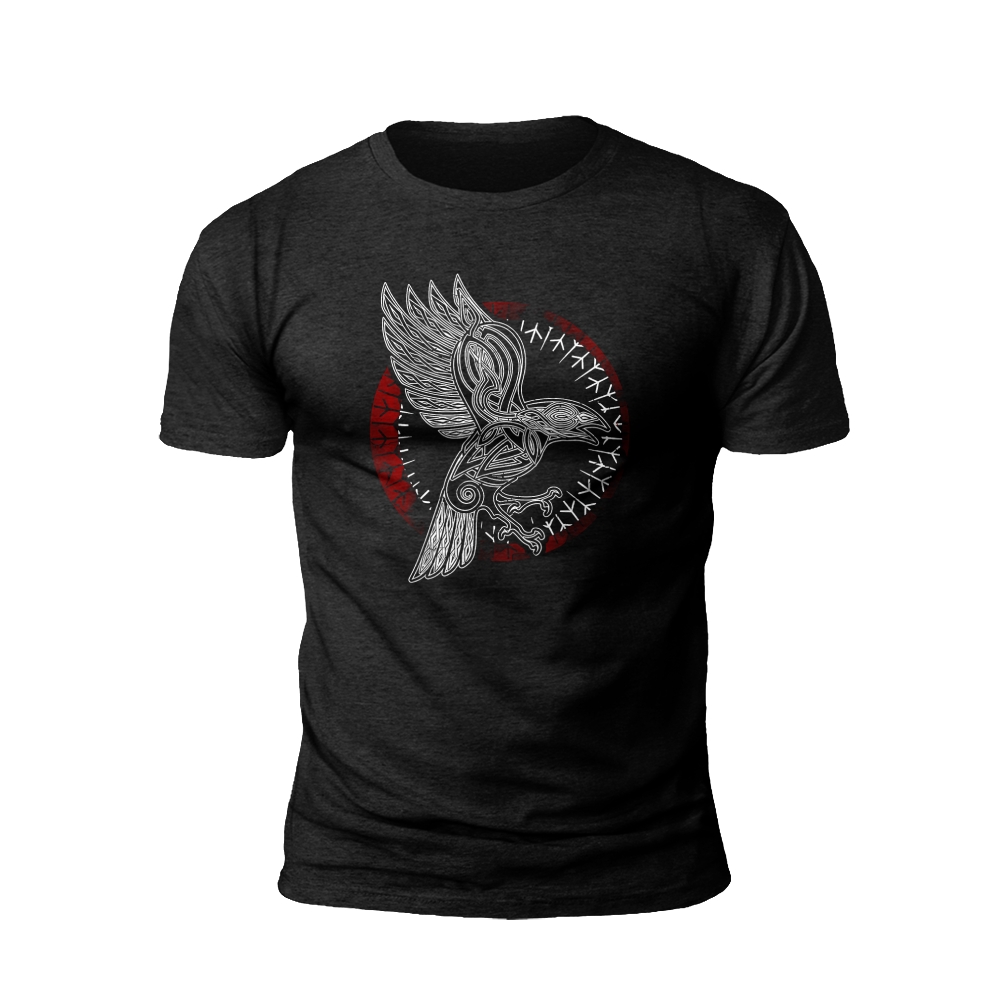 Norse Raven: The Messenger of Odin T-shirt