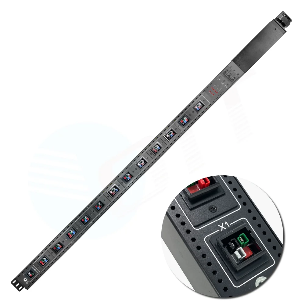 Customized PA34 PA33 PA45 PDU Socket for S21 T21 3 Phase High Power Smart Rack Power Distribution Unit
