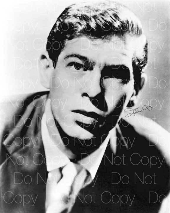 Johnny Johnnie Ray signed 8X10 Photo Poster painting picture poster autograph RP 2