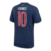 O.DEMB&Eacute;L&Eacute; #10 PSG Home Authentic Soccer Jersey 2024/25 &ndash; UCL