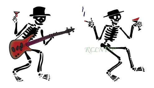 Waterproof Temporary Tattoo Sticker on body art Mexican skull tatto stickers flash tatoo fake tattoos for girl women men