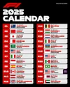 2025 season calendar dedicated F1 extra-large thick non-slip mouse pad