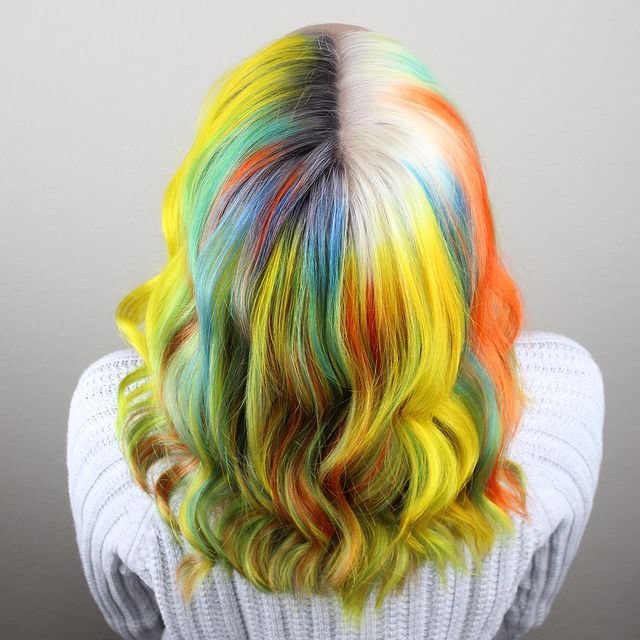 US Mall Lifes® | (✨NEW) RAINBOW068 MIXED COLORSHAIR WIGS 100%  High-Density HAIR US Mall Lifes