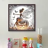 (Stamped/Counted) Tinkerbell Pumpkin-11CT Cross Stitch 40*40cm