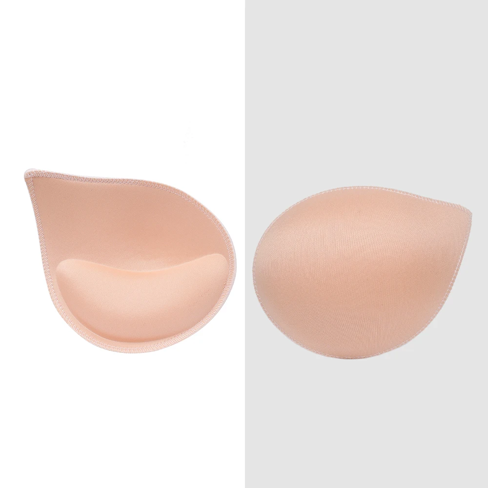 Oncedot Thick Push Up Bra Pads Inserts Women Underwear Breast Lift Removeable Sponge Padded Bra Enhancer Pad Lining Swimsuit Bra Insert