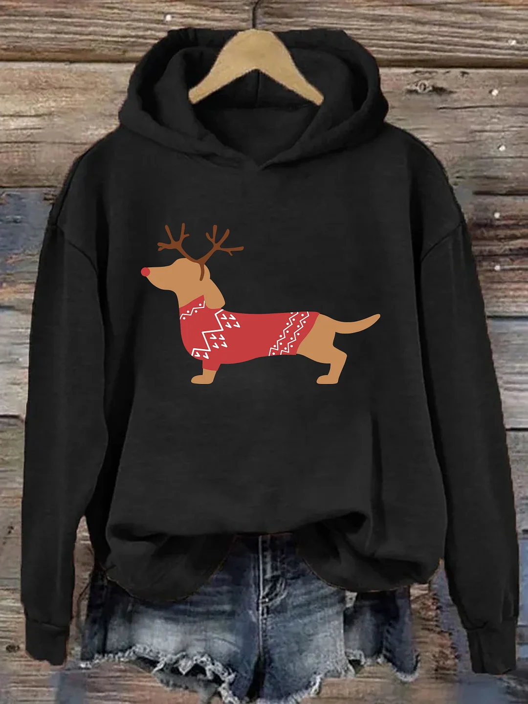 Dachshund Christmas Hoodie