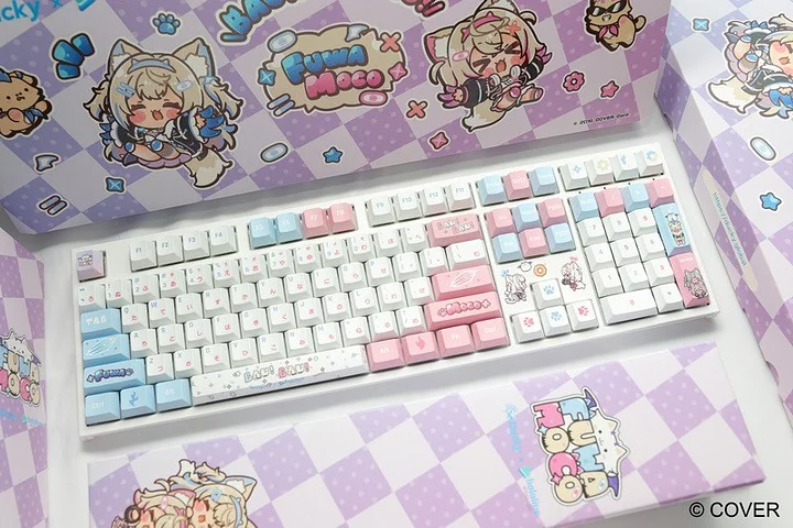Gift Idea Ducky x hololive Fuwamoco Limited Edition One 2 RGB