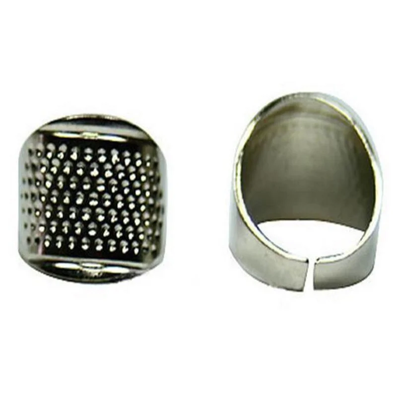 5 pcs Finger Protector Sewing Thimbles Adjustable Ring  Thimble Quilting Tools Sewing Handworking DIY Tools