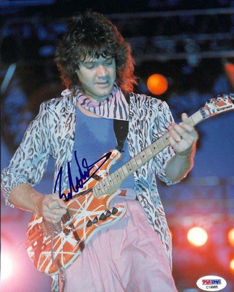 REPRINT - EDDIE VAN HALEN Guitar Autographed Signed 8 x 10 Photo Poster painting Poster RP