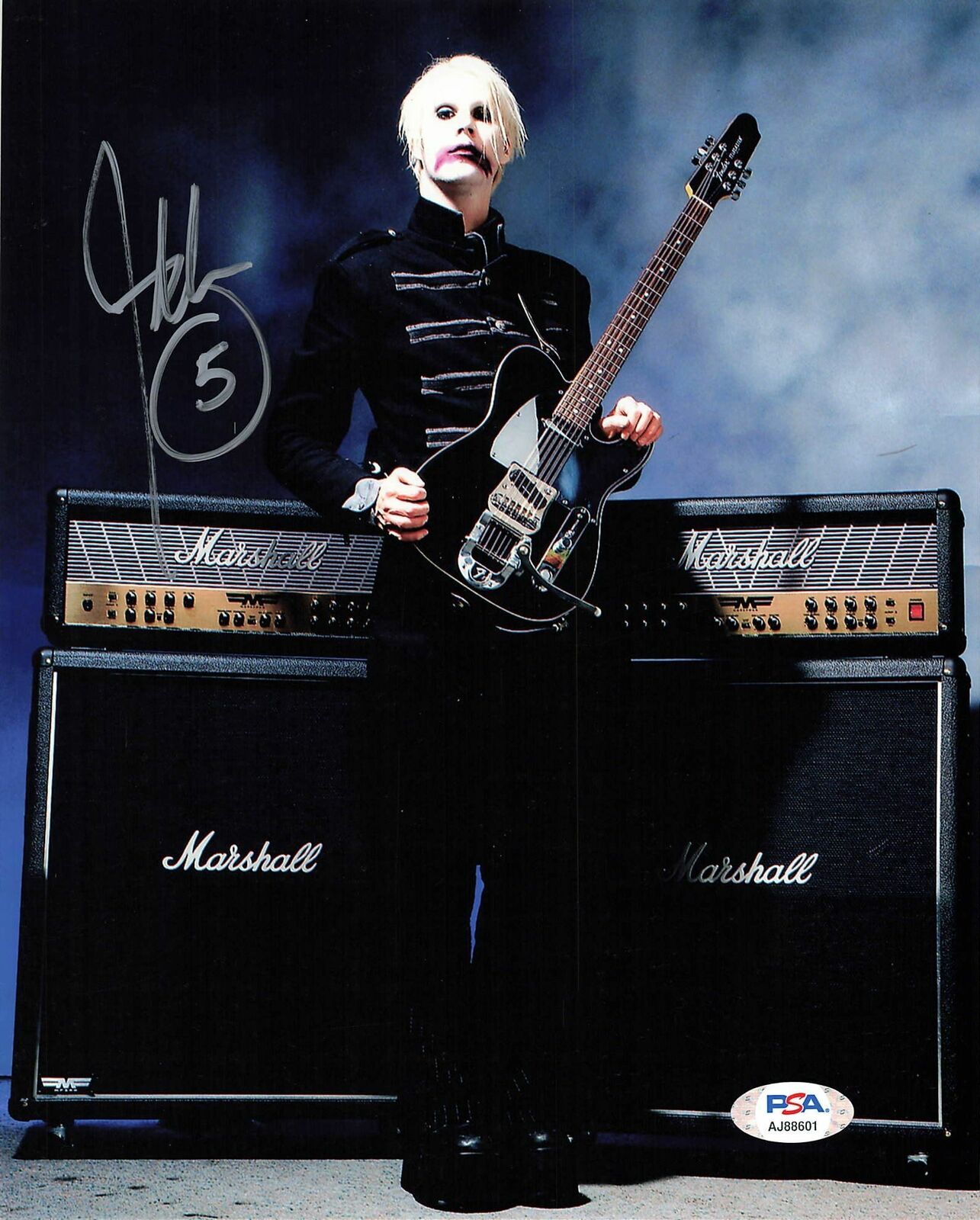 John 5 signed 8x10 Photo Poster painting PSA/DNA Autographed Marilyn Manson