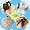 Hair Clip Crochet Starter Kits with Step-by-Step Video Tutorials, Gift Home Decoration