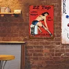 Girl - Metal Tin Signs(8*12Inch/12*16Inch) - Garage