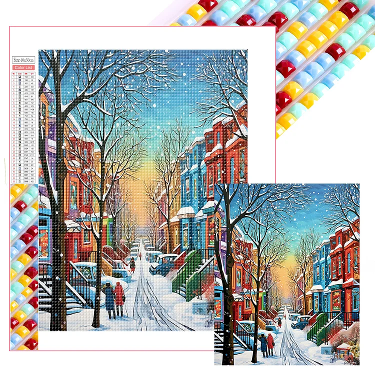 Abstract - Full Square Drill Diamond Painting - 40*50CM(Picture)