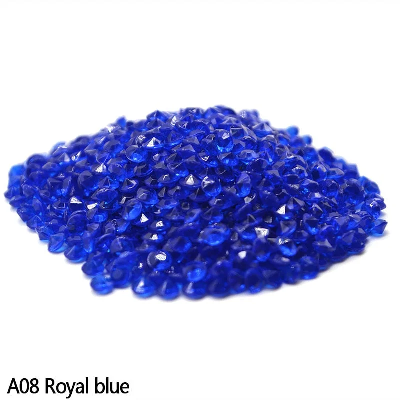 Wedding Decoration 1000PCS 4.5mm Crafts Crystal Confetti Table Scatters Clear Crystals Centerpiece Events Party Festive Supplies