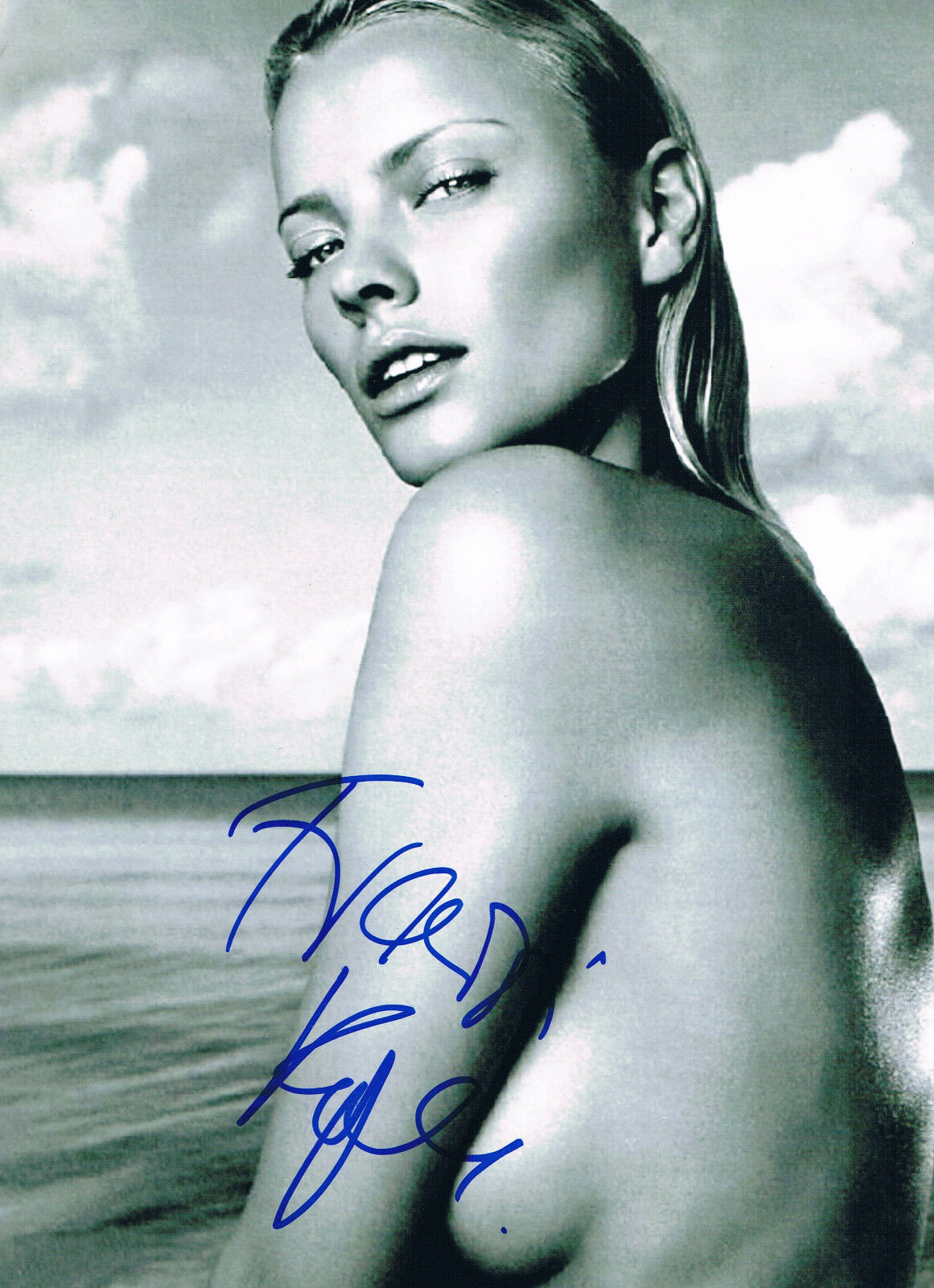 Franziska Knuppe SEXY genuine autograph 8x10