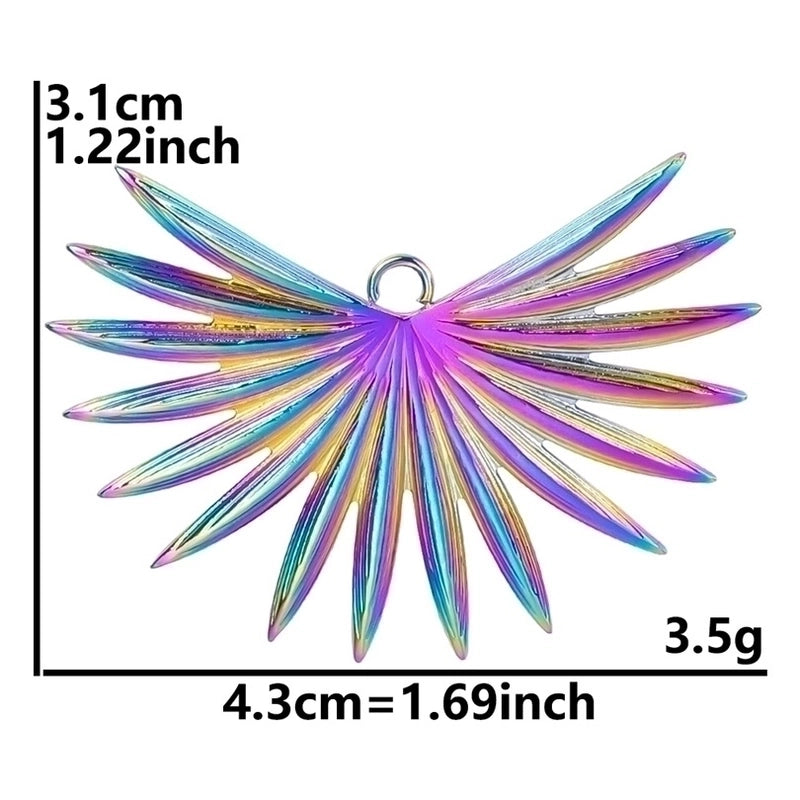 1 Piece 31x43mm Hole 3~3.9mm 304 Stainless Steel 18K Gold Plated Geometric Pendant