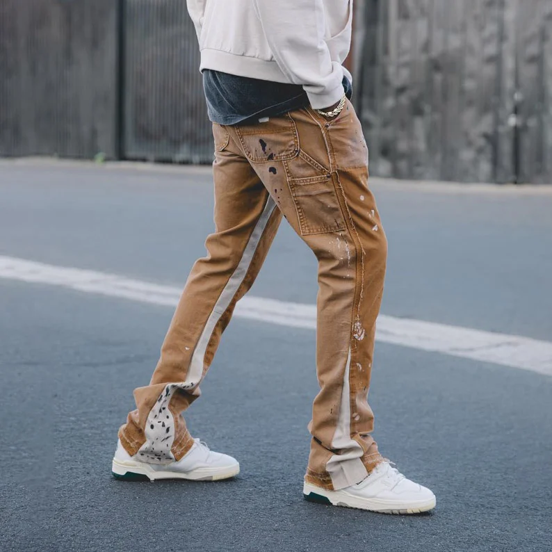 Men's Casual Twill Cargo Pants