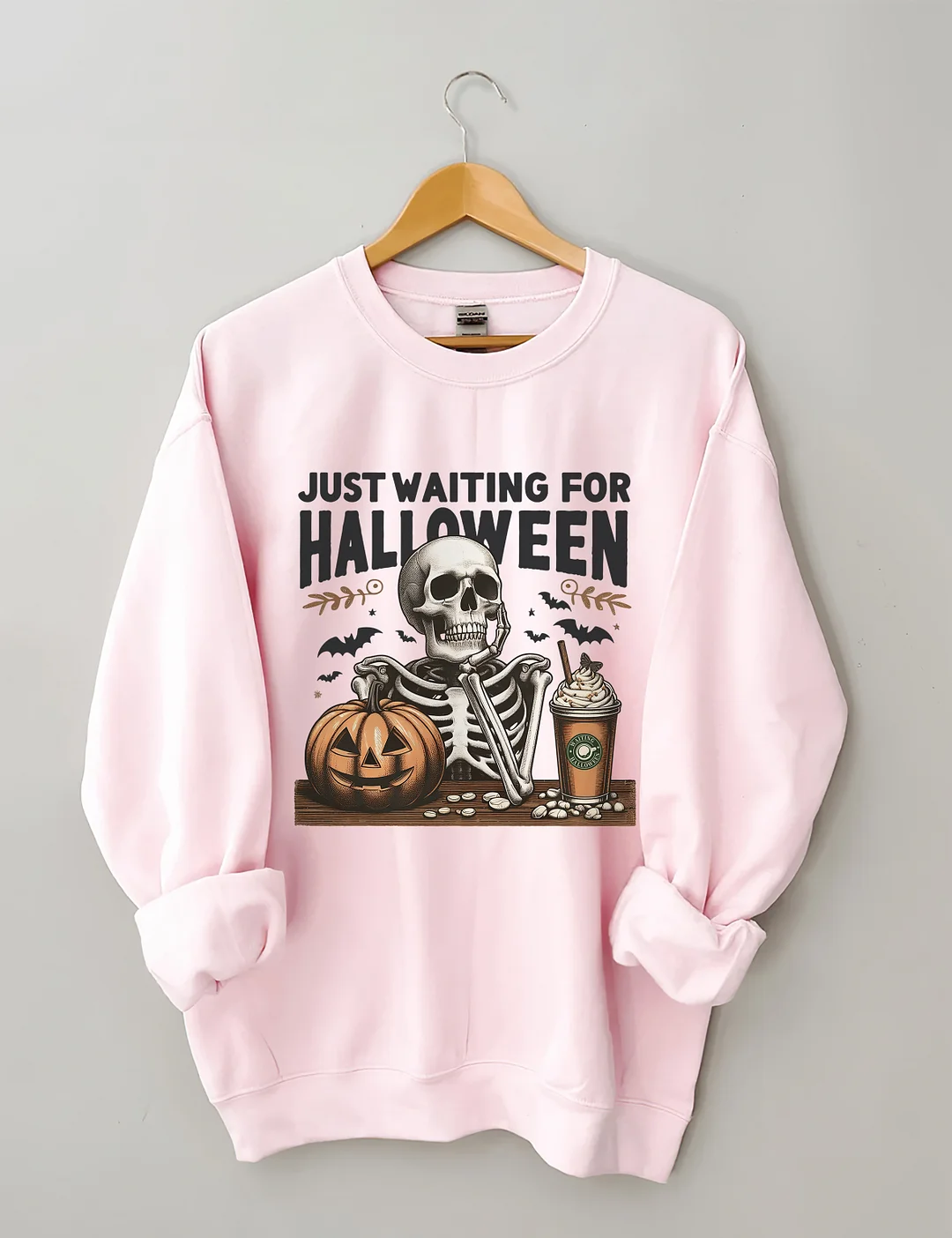 Just Waiting for Halloween Sweatshirt
