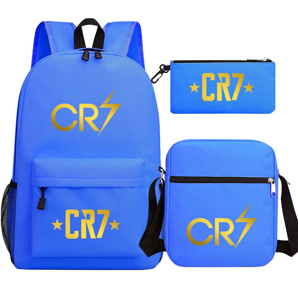 Mayoulove Cristiano Ronaldo Backpack Lightweight Design Ideal for School and Outdoor Activities-Mayoulove