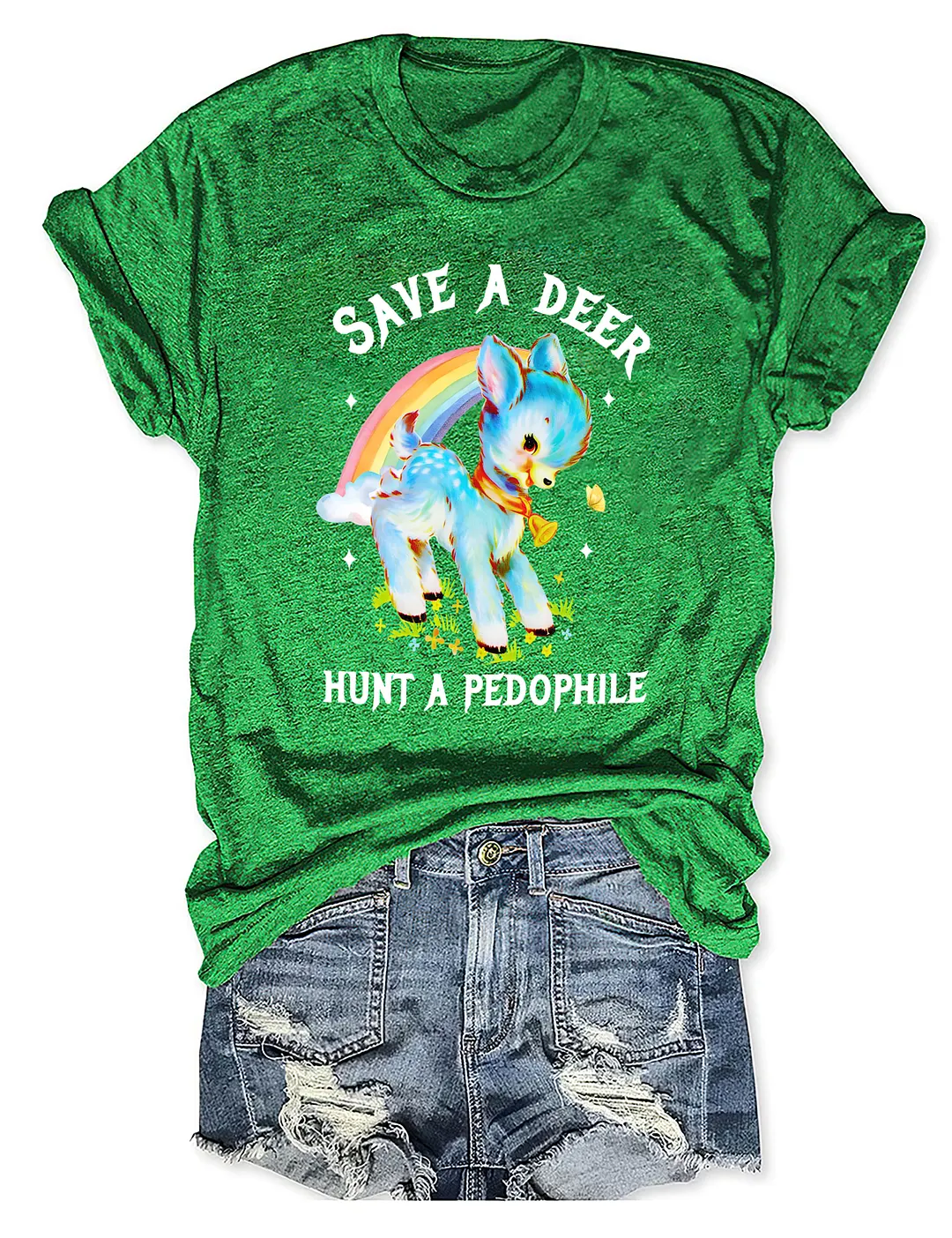 Save A Deer Hunt A Pedophile T-shirt