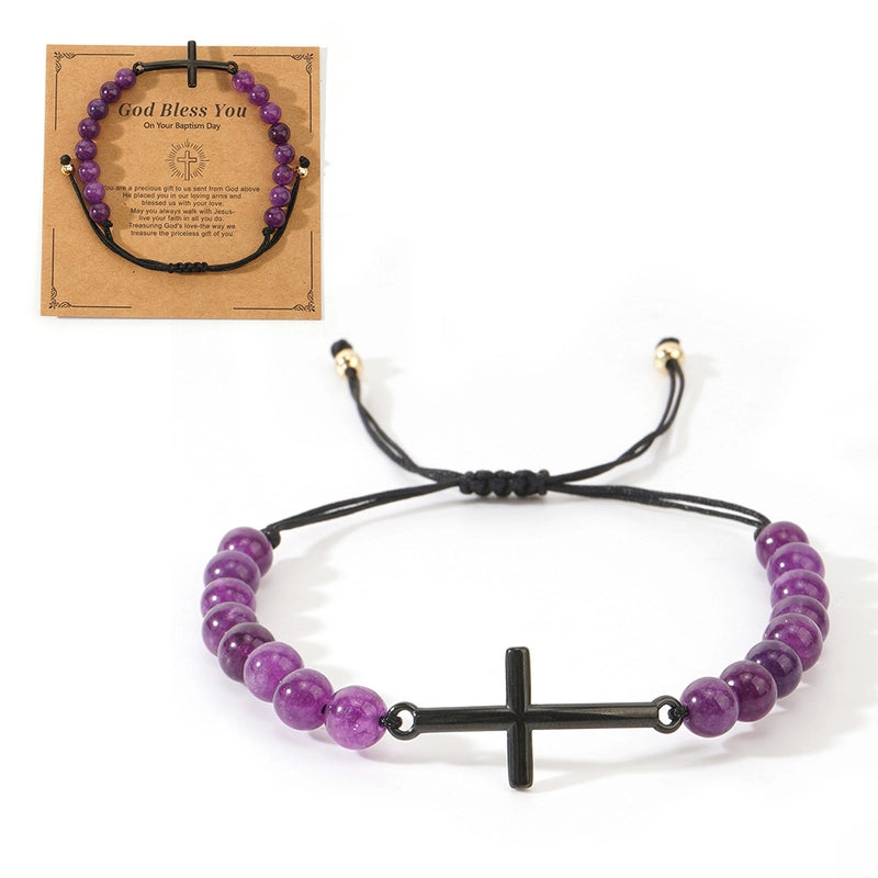 Bohemian Geometric Natural Stone Handmade Men’s Bracelets