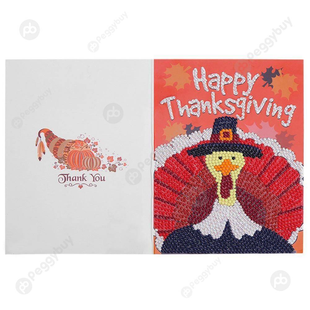 

Thanksgiving-Creative Diamond Greeting Card, 501 Original