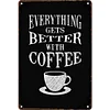 Drink Coffee - Metal Tin Signs(8*12Inch/12*16Inch) - Bar