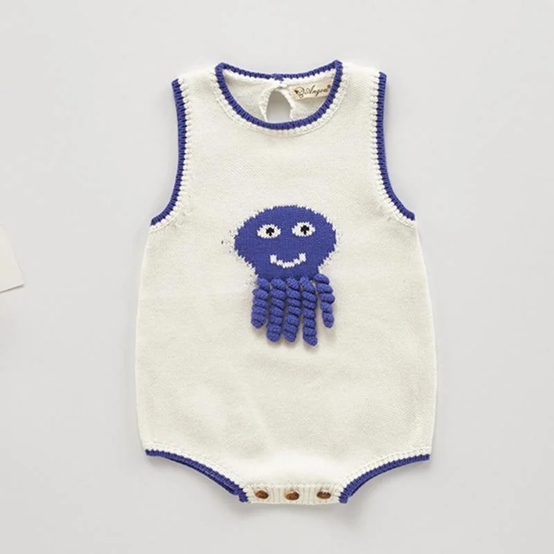 New Spring Autumn Infant Baby Girls Knit Long Sleeve Flower Coat + Braces Rompers Clothing Sets Kids Girl Suit Clothes 0-3Yrs