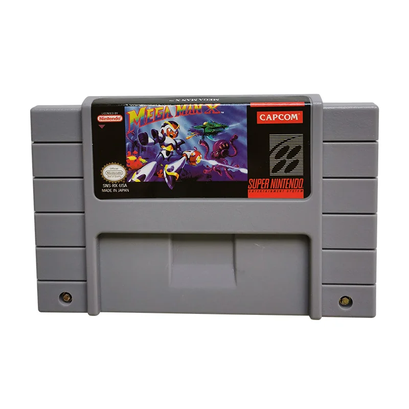 Mega Man X SNES For Super Nintendo Entertainment System - 16 Bit US Version Game Cartridge