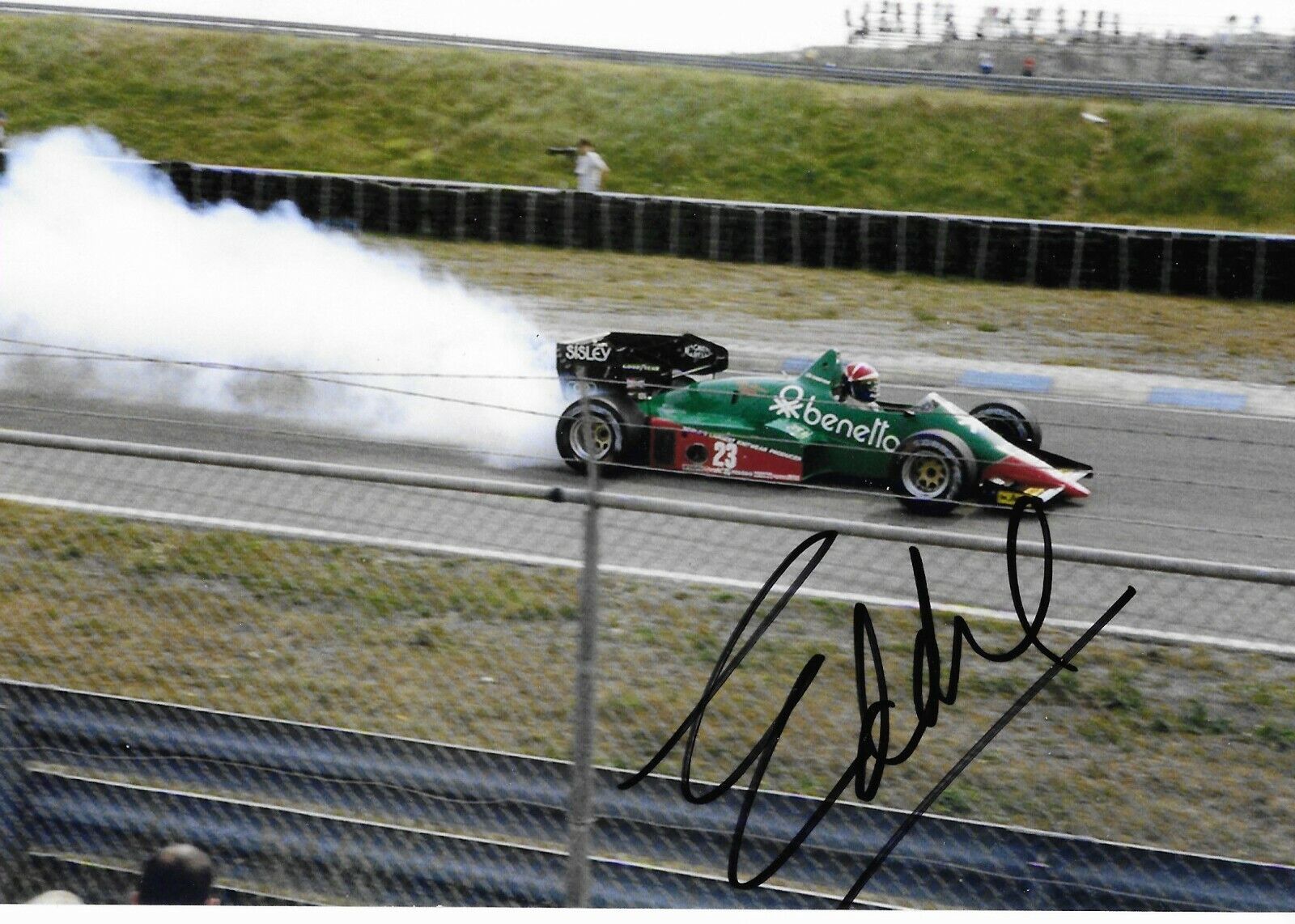 EDDIE CHEEVER SIGNED 5X7* Photo Poster painting FORMULA ONE F1 INDY 500 (FORMEL 1 AUTOGRAPH)