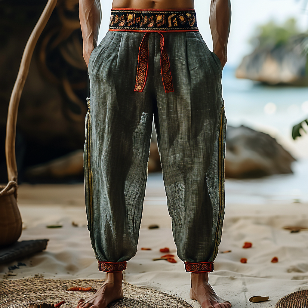 Men's Linen Pants-inspireuse