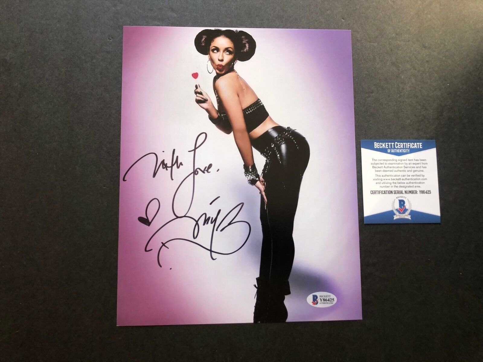 Mya Harrison Hot! signed autographed classic sexy 8x10 Photo Poster painting Beckett BAS coa