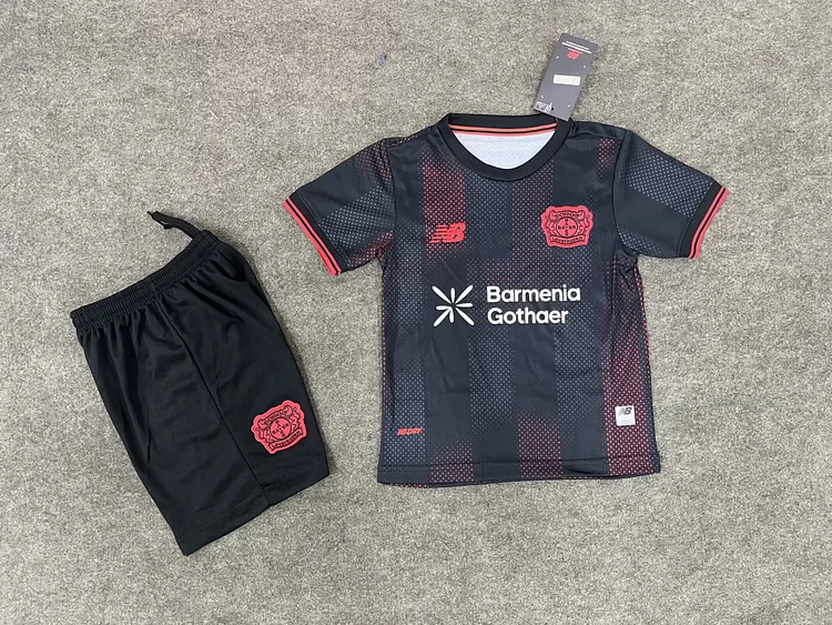 25/26 Leverkusen home children's clothing