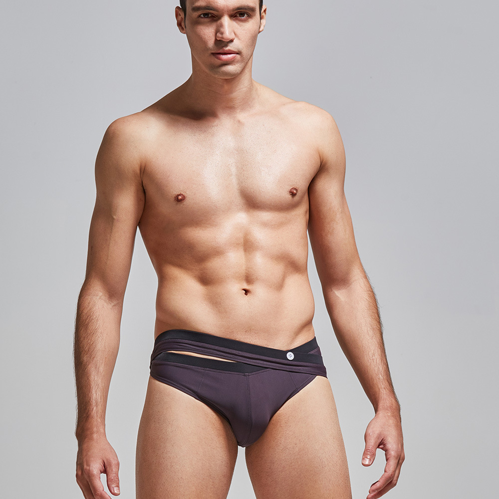 Men's sexy swimming briefs