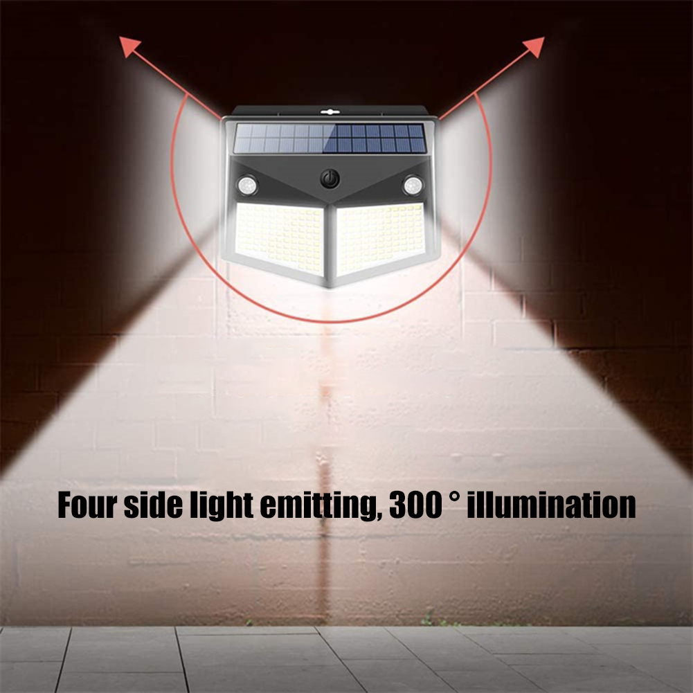 

2pcs 260 LED Solar 3 Mode Motion Sensor Waterproof, 260led*2, 501 Original