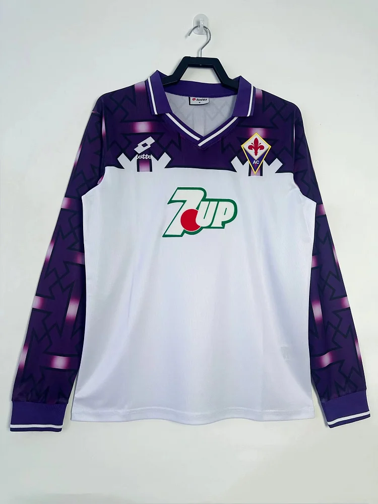 1992/93 Fiorentina Away Long Sleeve Shirt