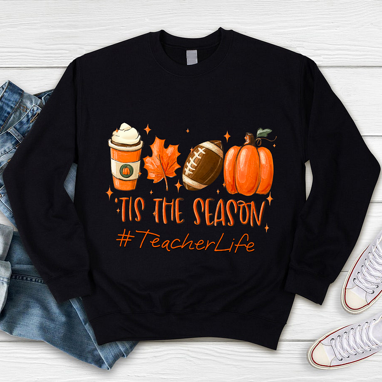 Tis The Season Halloween Vibes Sweatshirt