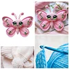 Butterfly Crochet Kit for Beginners - Amigurumi DIY Stuffed Insect Set with Step-by-Step Tutorial